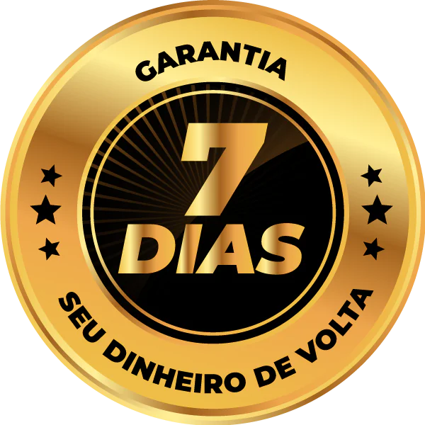 Garantia de 7 dias - Seu dinheiro de volta
