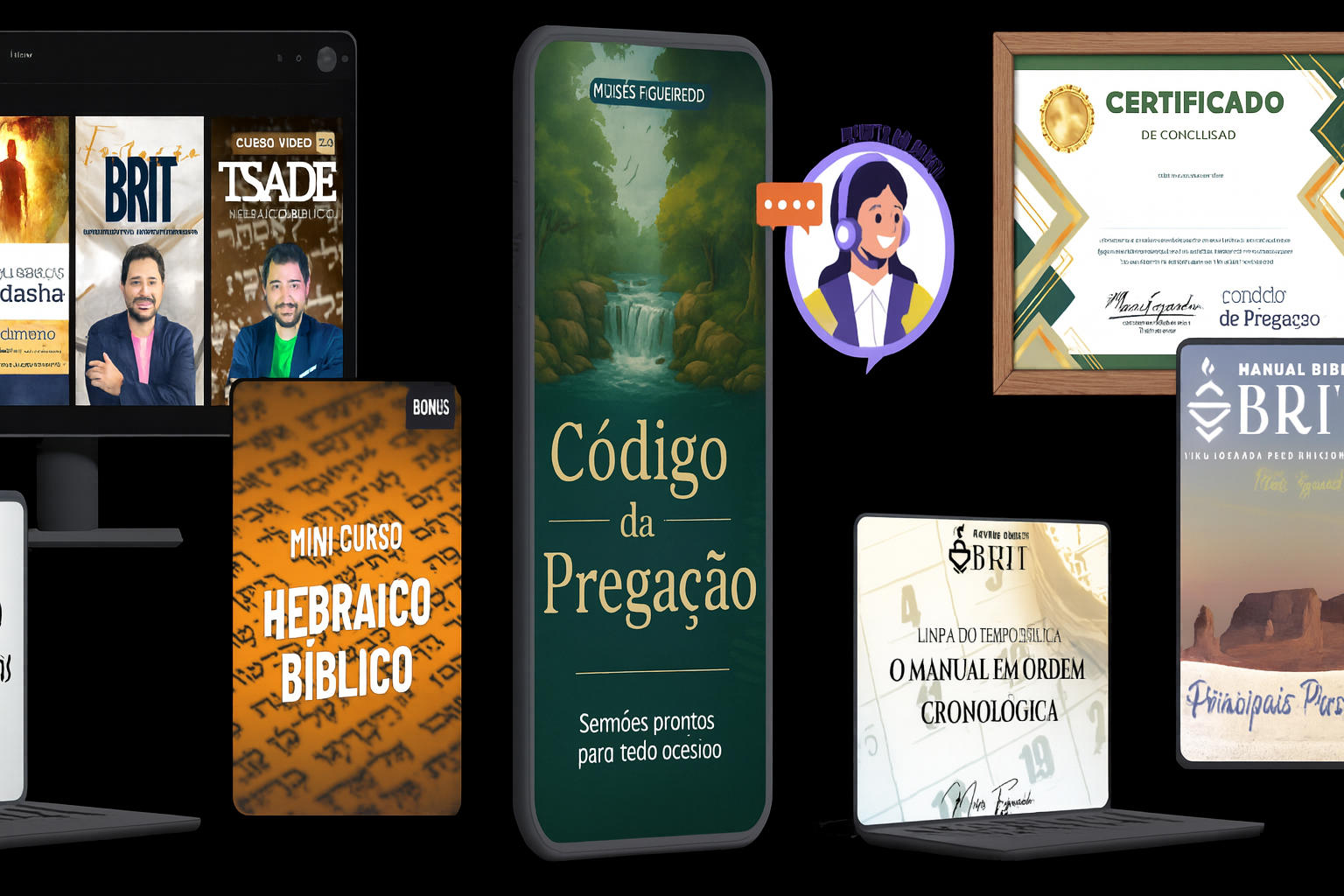 Código da Pregação - Todos os Materiais